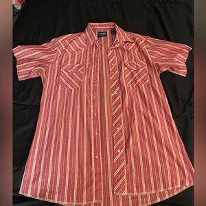 Wrangler, short sleeve button up